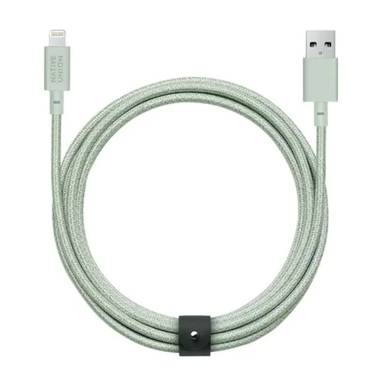 Native union belt cable xl - usb a to lightning 3m _ Sage